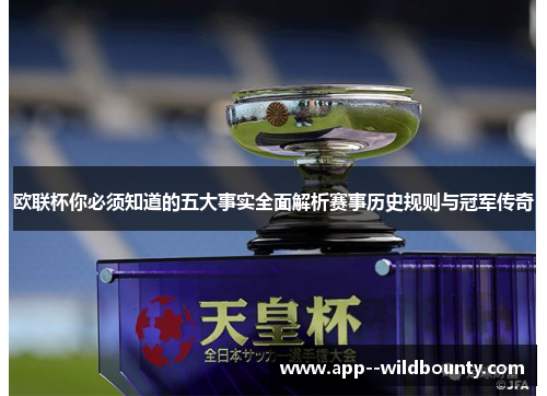 欧联杯你必须知道的五大事实全面解析赛事历史规则与冠军传奇